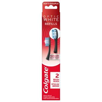 Colgate Keep Manual Toothbrush with Whitening Replaceable Brush Head Refills - 2ct