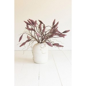 Botanica Stem Spray, 44.5"L Purple Flexible EVA Floral Accent, Set of 6 By Kalalou - 1 of 4