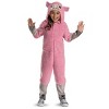 Mojang Synergies AB Kids' Minecraft Movie Sheep Unisex Classic Costume Jumpsuit Pink - 4 of 4
