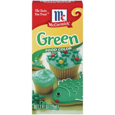 McCormick Green Food Color - 1oz