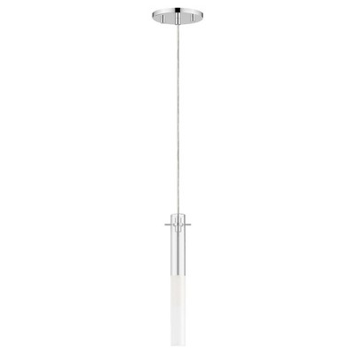 ET2 Lighting Pipette 1 - Light Pendant in  Polished Chrome