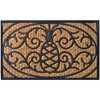 HomeRoots 18" X 30" Brown and Black Rubber Pineapple Outdoor Door Mat - 4 of 4