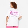 Adult Poppi Ultimate Serve Short Sleeve Graphic T-Shirt - White - 2 of 4