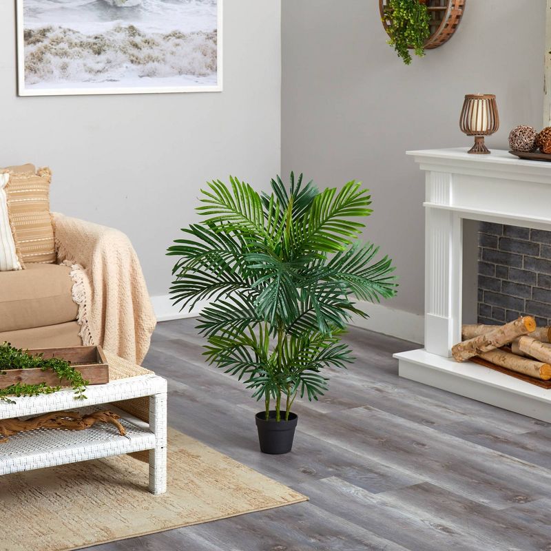 40&#34; Indoor/Outdoor Areca Artificial Palm Tree - Nearly Natural, 4 of 6