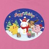 Girl's Pokemon Christmas Happy Holidays Pikachu Snowman T-Shirt - 2 of 3