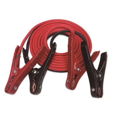 12ft 8 Gauge Booster Cables Red - Justin Case