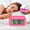 REGALWOVEN Plastic Battery Powered Digital Temperature Alarm Clock 5.5 x 2.8 x 1.8 Inches - 3 of 4