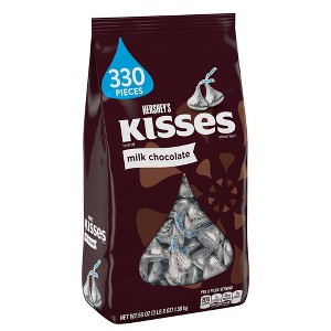 Kisses Milk Chocolates - 56oz/330ct - 1 of 4