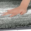 Unique Bargains Soft and Absorbent Non-slip Plush Shaggy Bath Mats - 3 of 4