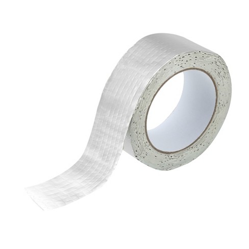 Unique Bargains Waterproof Tape for RV Cars Boats Pipe Window Metal Water  Leaking Aluminum Foil Butyl Tape Silver Tone 3.54 2 Pcs