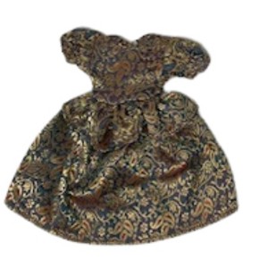 Doll Clothes Superstore Brocade Gown Compatible With LOL OMG And Rainbow High Fashion Dolls - 1 of 4
