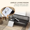 LOVMOR Small Animal Cage with Foldable Run Area - 2 of 4