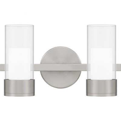 Quoizel Lighting Logan 1 - Light Vanity in  Brushed Nickel
