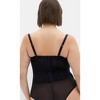 Women's Plus Size Josephine Corset - black | CITY CHIC - 2 of 4