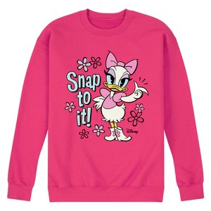 Men's - Disney - Daisy Graphic Fleece Sweatshirt - 1 of 4