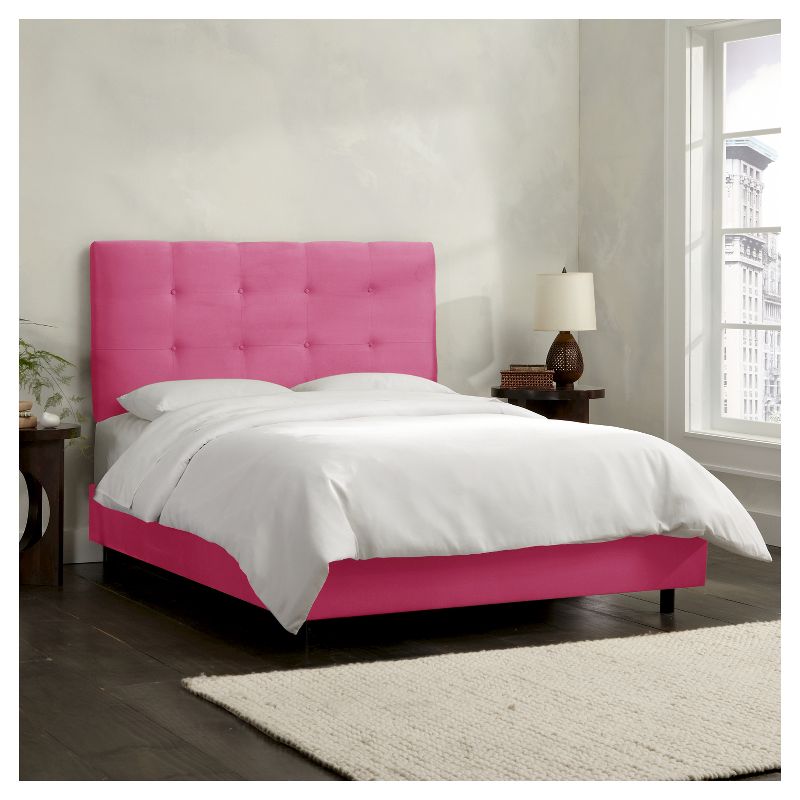 Skyline Furniture Dolce Microsuede Bed, 3 of 5