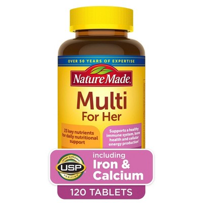 Nature Made Women's Multivitamin Tablets - 120ct