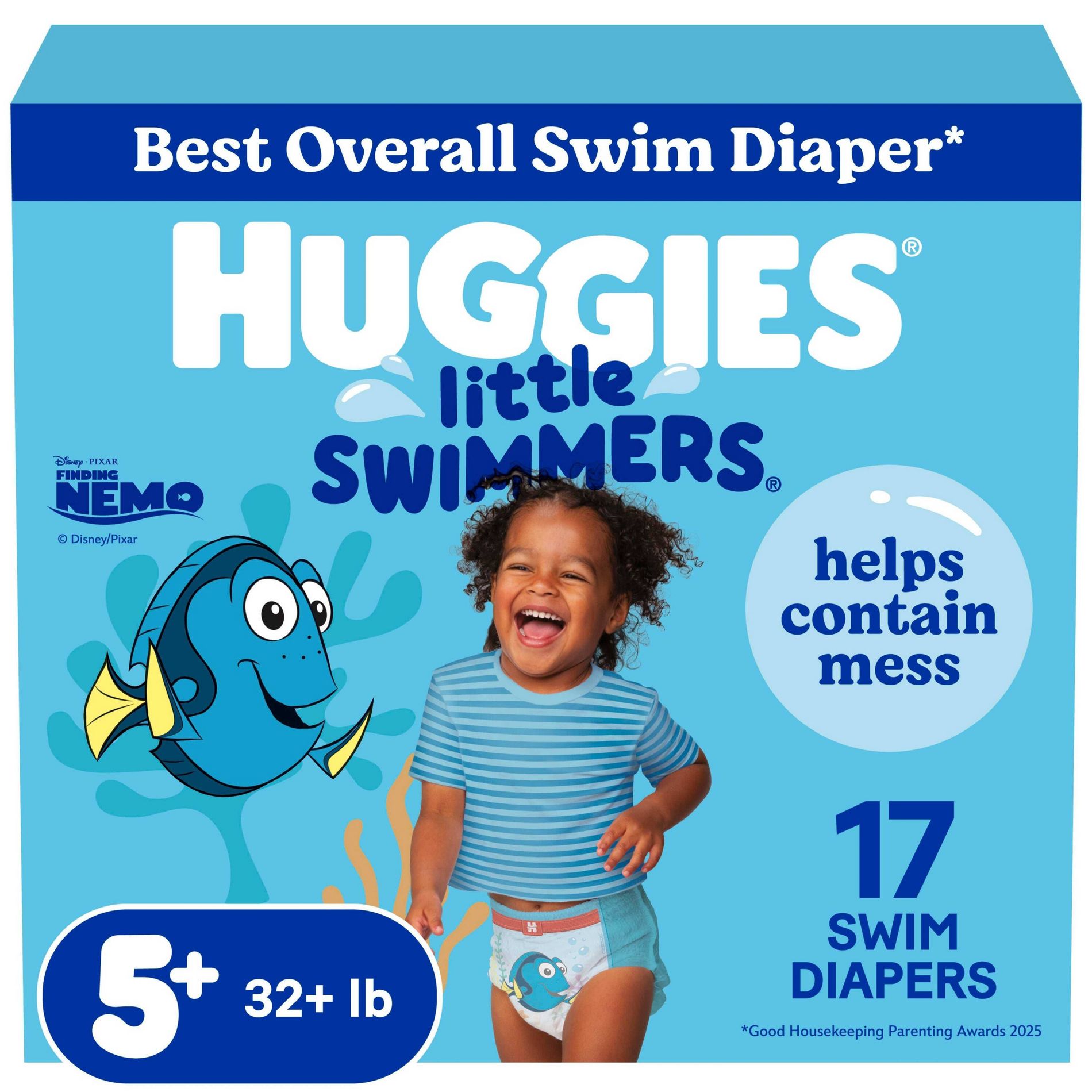 Huggies Little Swimmers Disposable Swim Diapers - Size 5-6 (Large) - 17ct