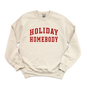 Simply Sage Market Women's Graphic Sweatshirt Holiday Homebody - 1 of 4