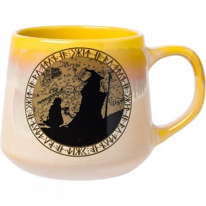 Adult The Lord of the Rings Reactive Glaze Tapered Pottery Mug 18oz - 1 of 4