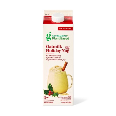 Plant Based Oatmilk Holiday Nog - 32 fl oz - Good & Gather™