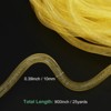 Unique Bargains Elastic Fabric Durable Mesh Tubing Multipurpose Use Waterproof Mesh Tube Ribbon 1 Pc - 3 of 4
