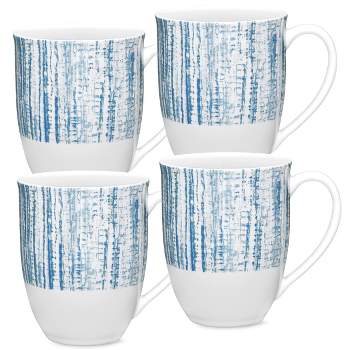 Noritake Colorwave Weave Set of 4 Extra-Large Mugs