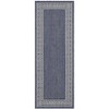 Blue Indoor/Outdoor Runner Rug 2'7" x 7'3" ¨C Durable, Weather-Resistant, Easy-Clean Carpet for Patio, Hallway, or Entryway - Nertpow - 4 of 4