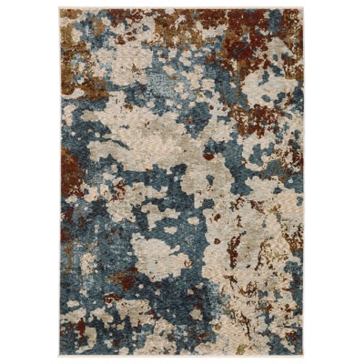 Oriental Weavers Hayden HAY01 Beige/ Multi Indoor Area Rug - 6'7" x 9'6"