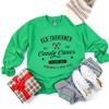 Simply Sage Market Women's Graphic Sweatshirt Old-Fashioned Candy Cane - 3 of 4