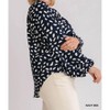 Women's Animal Print Round Neck Long Sleeve Top - umgee - 2 of 4