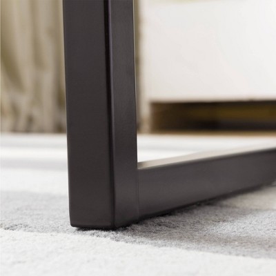 Espresso Metal and Gray Linen Barrelback Counter Stool, Set of 2