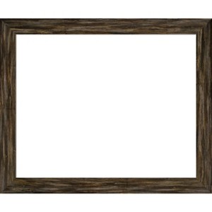 Amanti Art Fencepost Brown Narrow Framed Dry Erase Magnetic Board - 1 of 4
