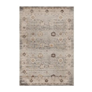 Luxe Weavers Floral Distressed Indoor Area Rug, Boho Chic Carpet - 1 of 4