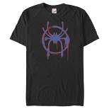 Men's Marvel Spider-Man: Into the Spider-Verse  Spray Paint Logo T-Shirt