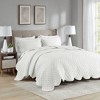 Madison Park 3pc King/california King Azariah Scalloped Edge Crinkle ...