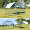 Large Walk-In Poultry Pen with Waterproof Cover ¨C Heavy-Duty Outdoor Chicken Coop for Ducks, Rabbits, and Geese - 3 of 4