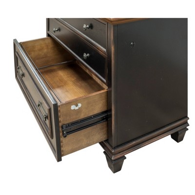 Hartford Brown 2-Drawer Lockable Lateral File Cabinet