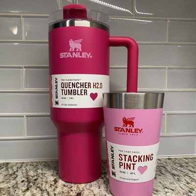 Just released today. The small ones are so cute and perfect for coffee, pink stanley at target