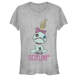 Juniors Womens Lilo & Stitch This is Scrump T-Shirt - 1 of 4