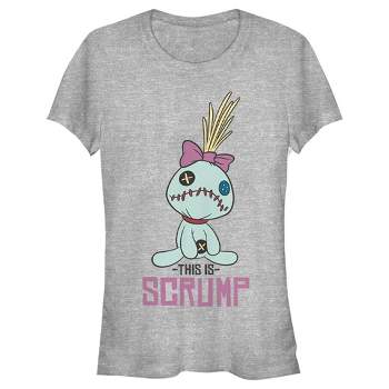 Women's Lilo & Stitch This Is Scrump Graphic Tee Athletic Heather Medium, Gray