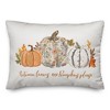 Creative Products Autumn Leaves and Pumpkins Please 20 x 14 Indoor / Outdoor Pillow - 2 of 3