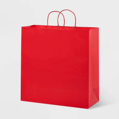 Large Gift Bag Red Spritz Target