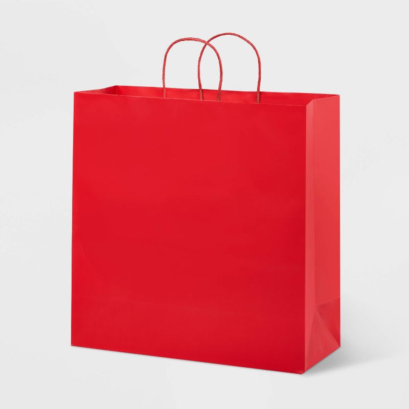 Large GiftBag Red - Spritz&#8482;: Valentine&#39;s Day, All Occasion Paper Bag, Double Handles, FSC Certified, 1 of 5