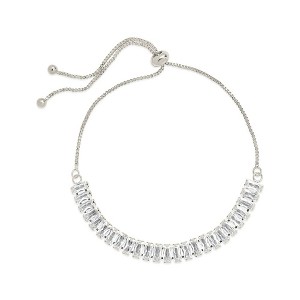 SHINE by Sterling Forever Jordan CZ Bolo Bracelet - 1 of 4