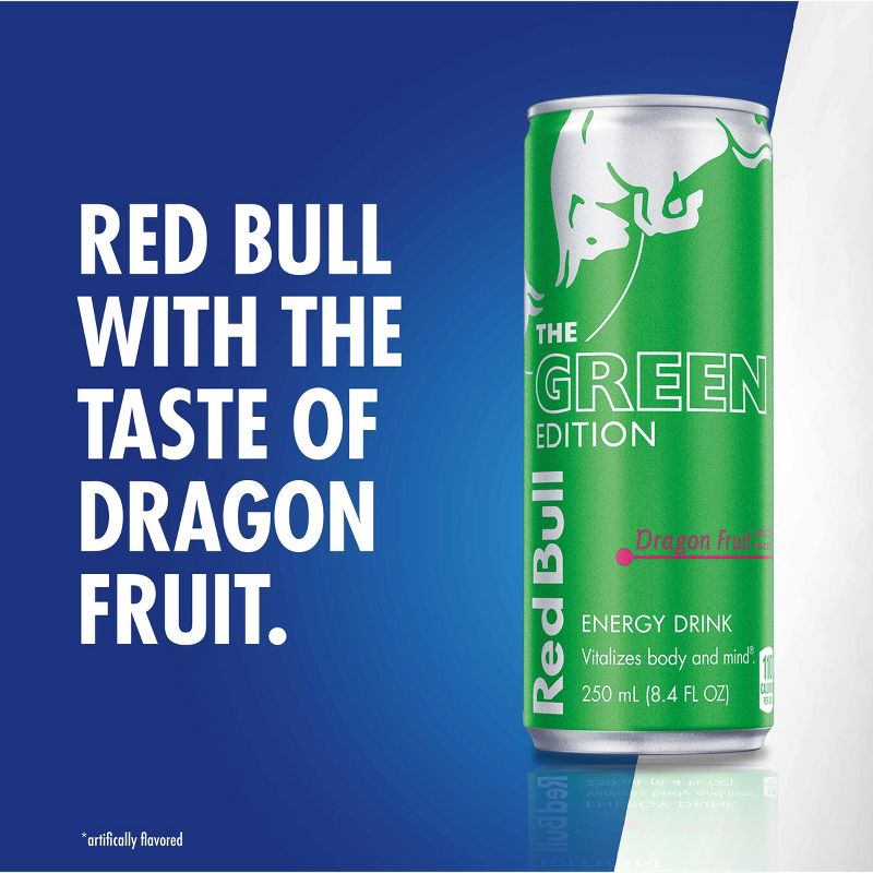 Red Bull Green Edition Energy Drink - 4pk/8.4 fl oz Cans, 2 of 9