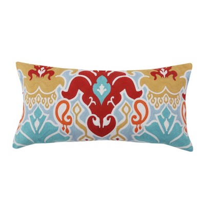 Amisha Ikat Damask Decorative Pillow - Levtex Home