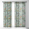 Emanuela Carratoni Wild Butterflies Set of 2 Panel Sheer Window Curtain - Deny Designs - image 3 of 4