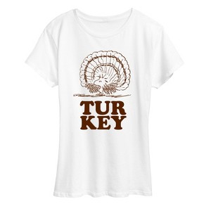 Women's - Peanuts - Woodstock Turkey Short Sleeve Graphic T-Shirt - 1 of 4
