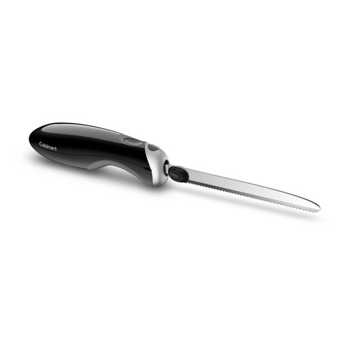 Cuisinart Stainless Steel Electric Knife with Ergonomic Nonslip Handle Black CEK-30: Dishwasher-Safe Parts, 18-Month Warranty - image 1 of 3